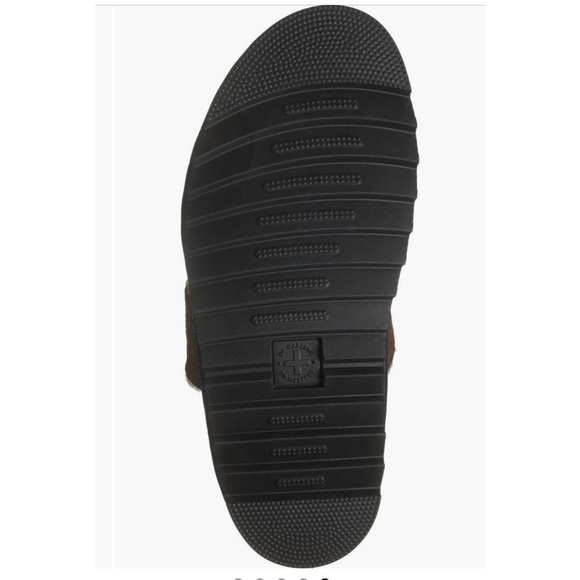 Dr Martens Myles Faux Sherling lined Slide Sandal - Picture 4 of 7